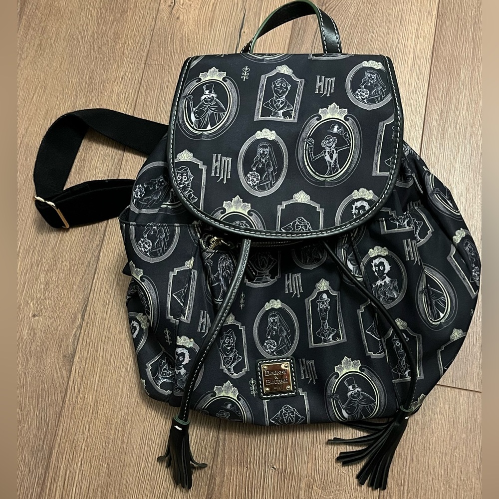 Dooney & Bourke Disney Haunted Mansion Portraits Backpack